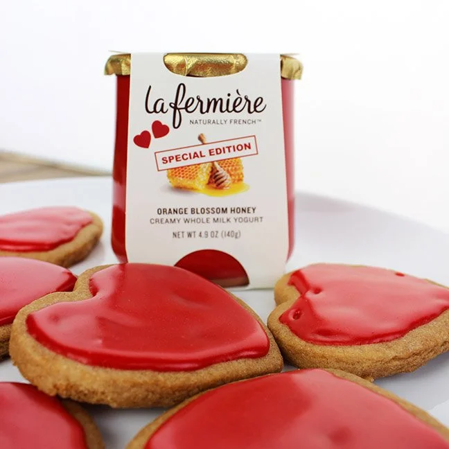 French Yogurt Valentine's Day Cookies — La Fermière